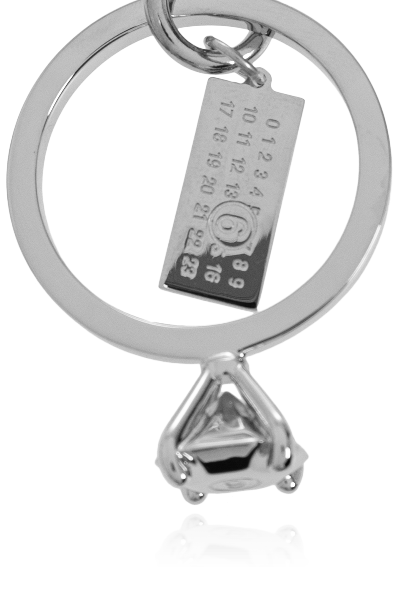 MM6 Maison Margiela Brass keychain | Men's | Vitkac